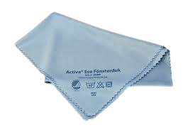 HT Activa Glass mikrokiud klaasirätik, sinine, 50x40 cm – triipudeta puhastuseks