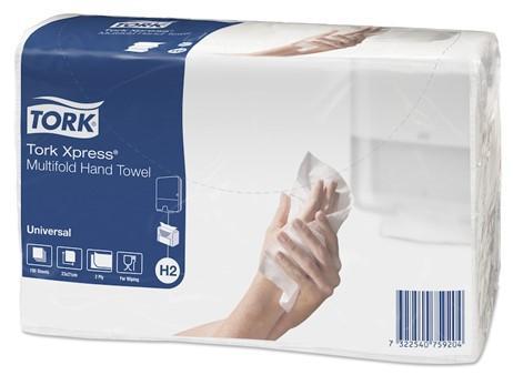 Tork Xpress Multifold Univ lehträtik 2x 190 lehte pakkis
