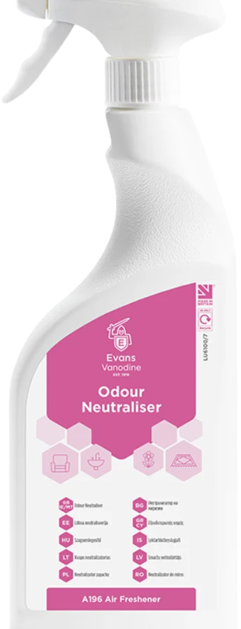 Evans Odour Neutraliser lõhnaeemaldusaine, 750ml (pihustiga)
