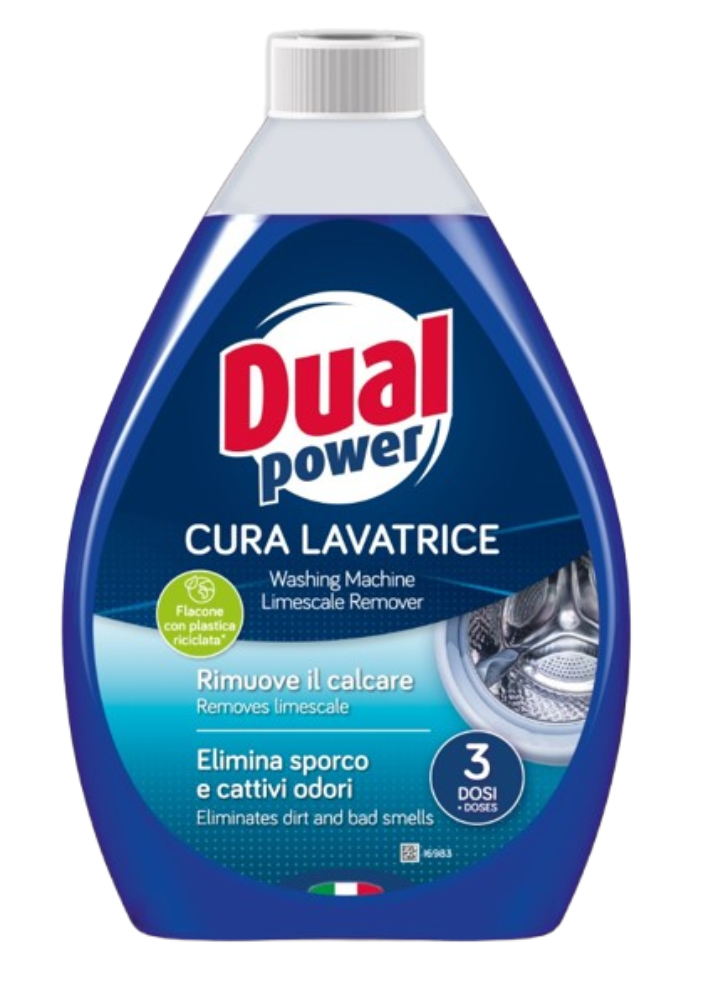 Sanitec Dual Power 600ml vedel pesumasina puhastus- ja desinfitseerimisvahend