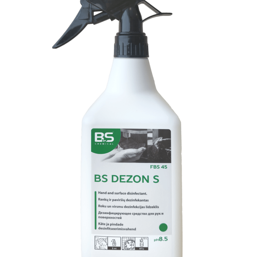 BS Dezon S antiseptik ning pindade desinfitseerija 720ml pihustiga