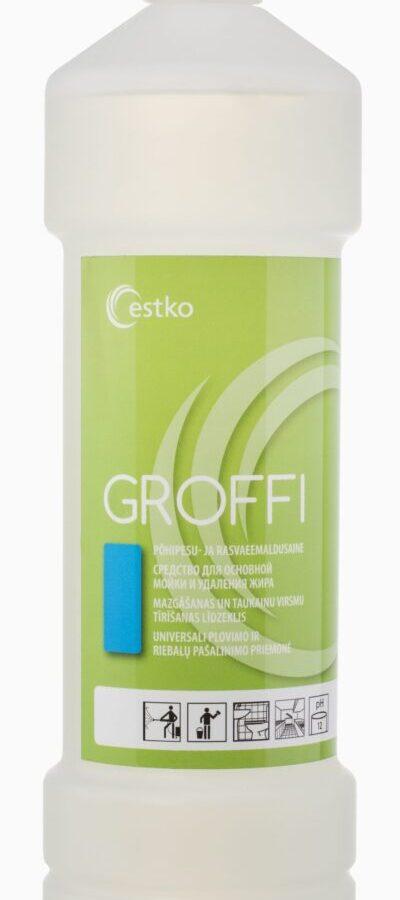 Groffi – Võimas põhipesu- ja rasvaeemaldusaine 1L