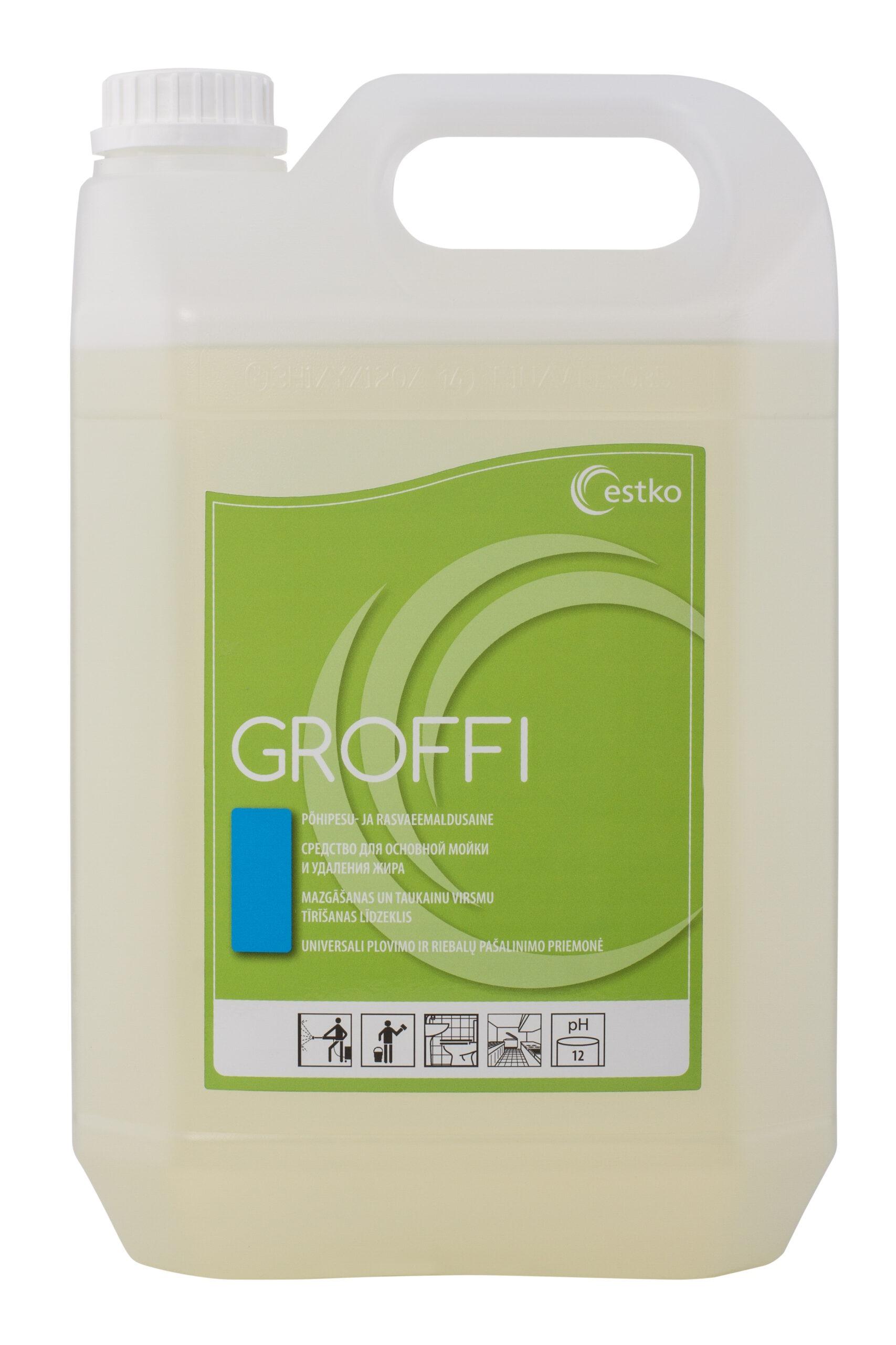 Groffi – Võimas põhipesu- ja rasvaeemaldusaine