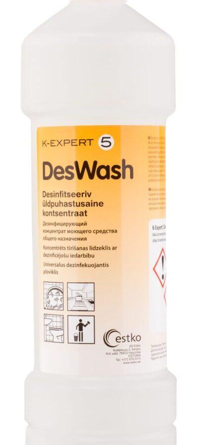 KE 5 DesWash desinfitseeriv üldpesuaine 1L