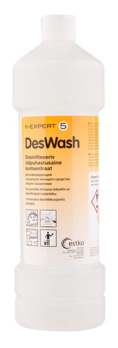 KE 5 DesWash desinfitseeriv üldpesuaine 1L