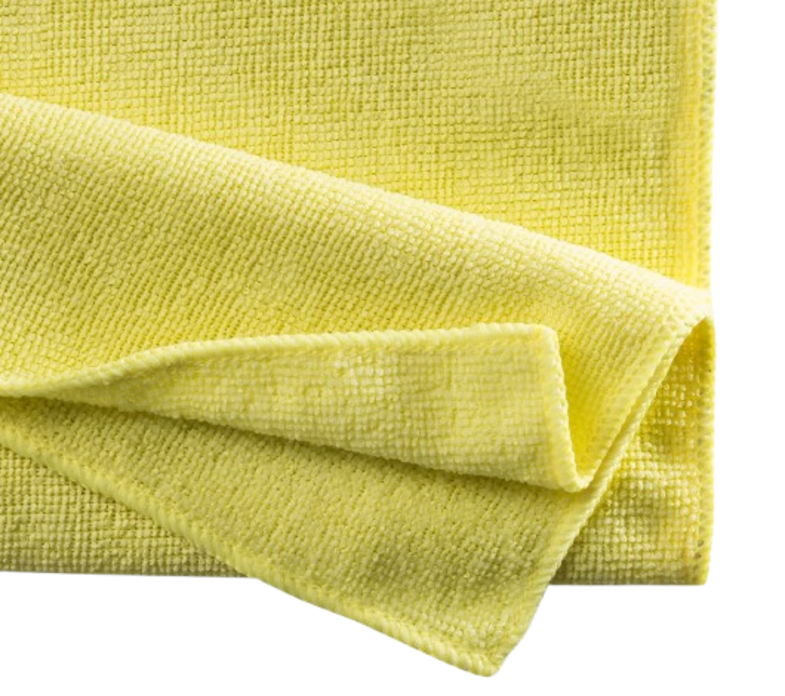 Mopptex Professional Basic taaskasutatud mikrokiudrätik 40x40 cm, kollane