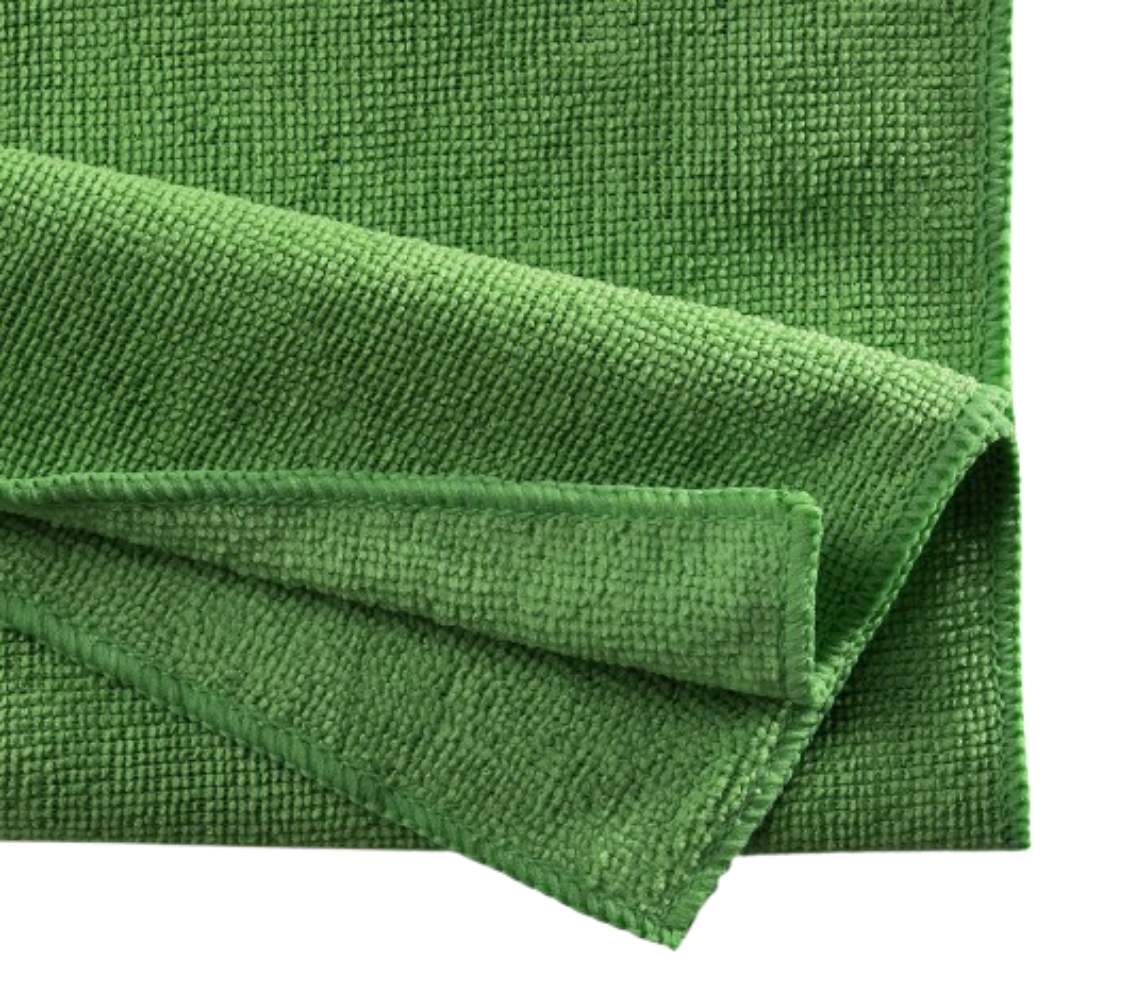 Mopptex Professional Basic taaskasutatud mikrokiudrätik 40x40 cm, roheline