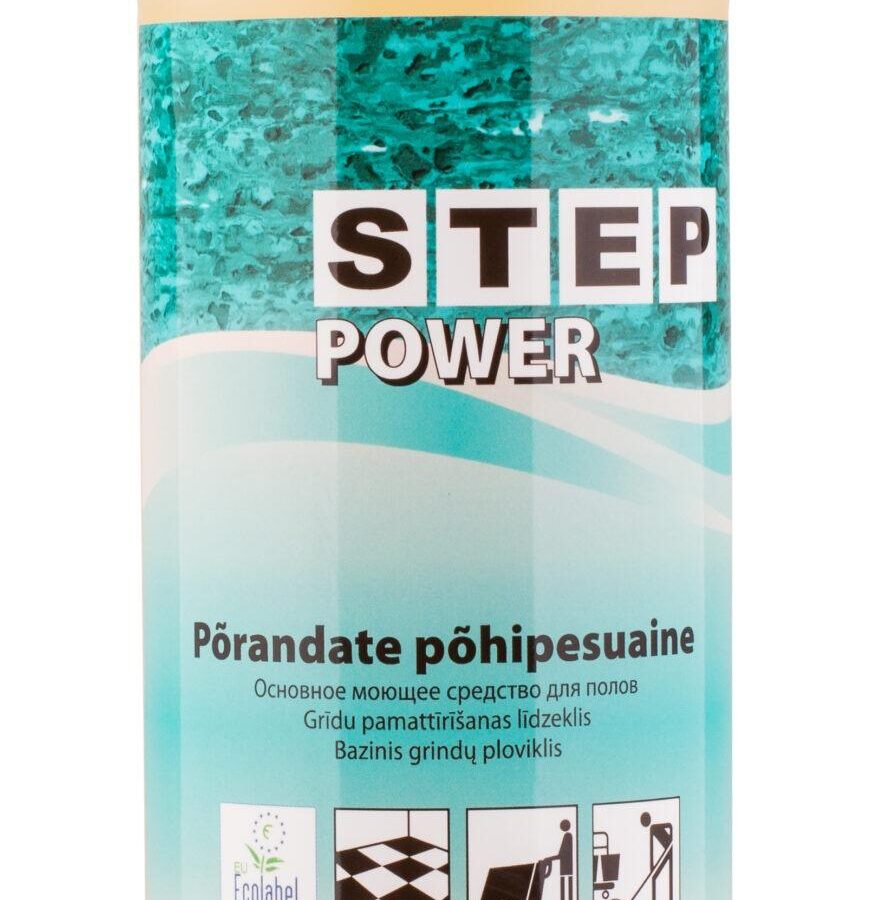STEP Power – Ökoloogiline põrandate põhipuhastusaine 1l