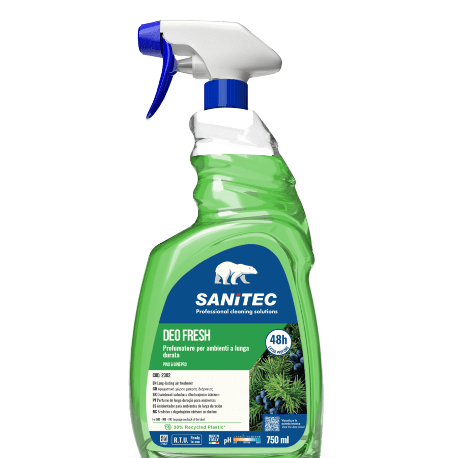 Sanitec Deo Fresh Pino Ginepro 750ml – Männi ja kadaka lõhnaeemaldaja