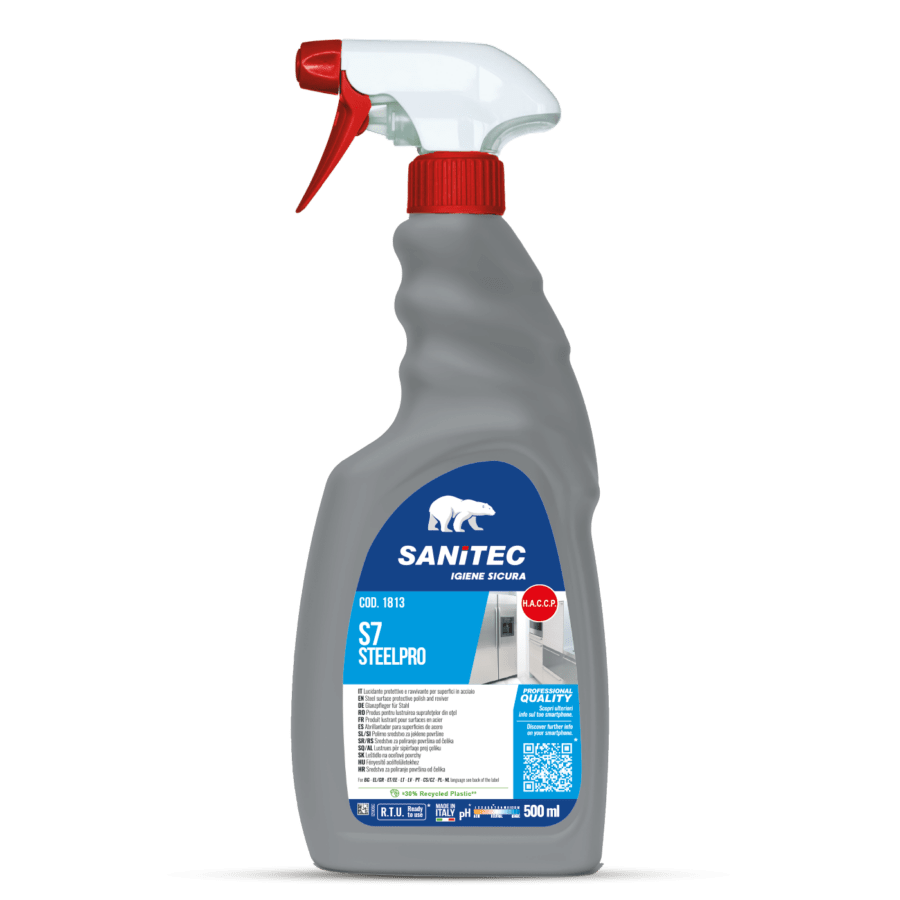 Sanitec S7 Steelpro teraspindade poleerimisvedelik