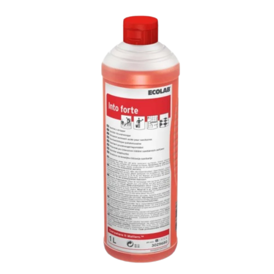 Ecolab Into Forte 1L tugevatoimeline happeline sanitaarpuhastusaine katlakivi ja rooste eemaldamiseks